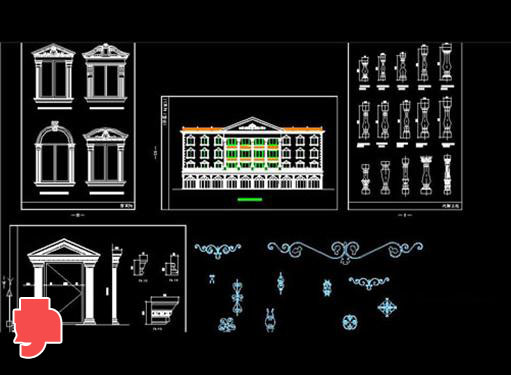 Villa Autocad Blocks 10